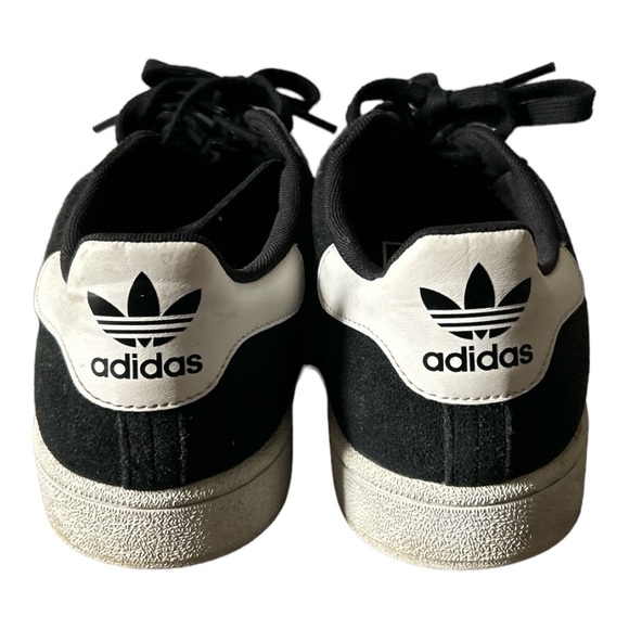 Men’s Adidas Campus Black White suede sneakers size 12 - Picture 3 of 6